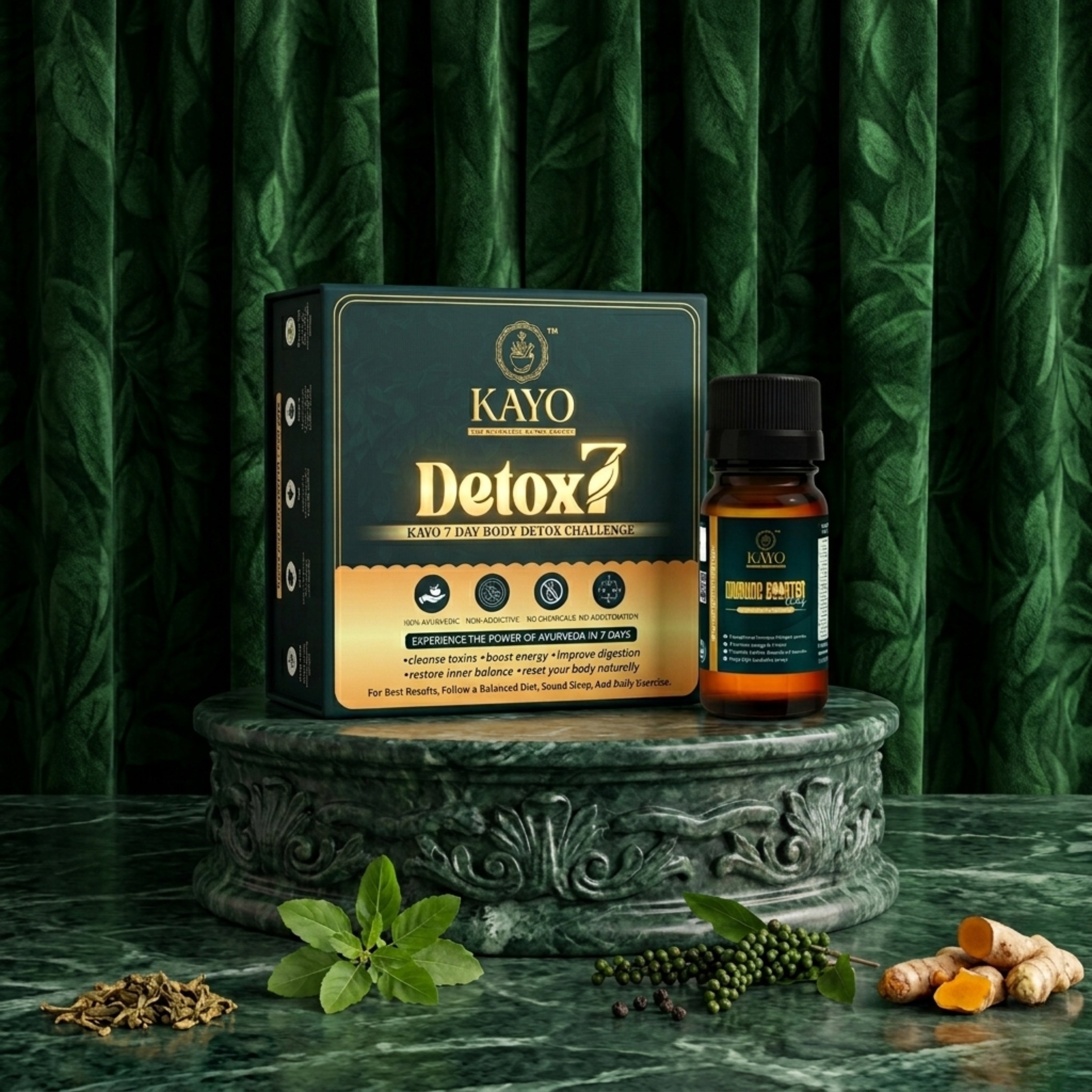 Detox 7 Kit + Immune Booster