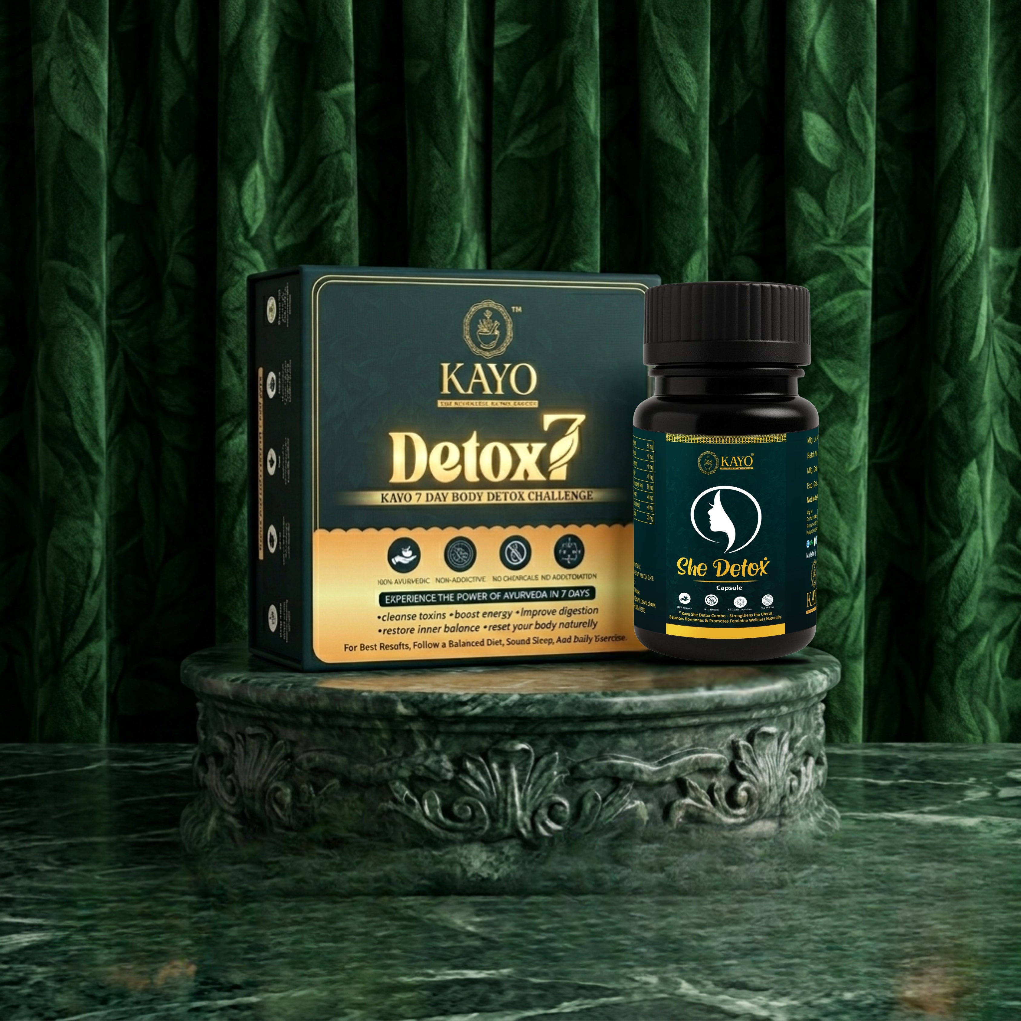 Detox 7 Kit + She Detox