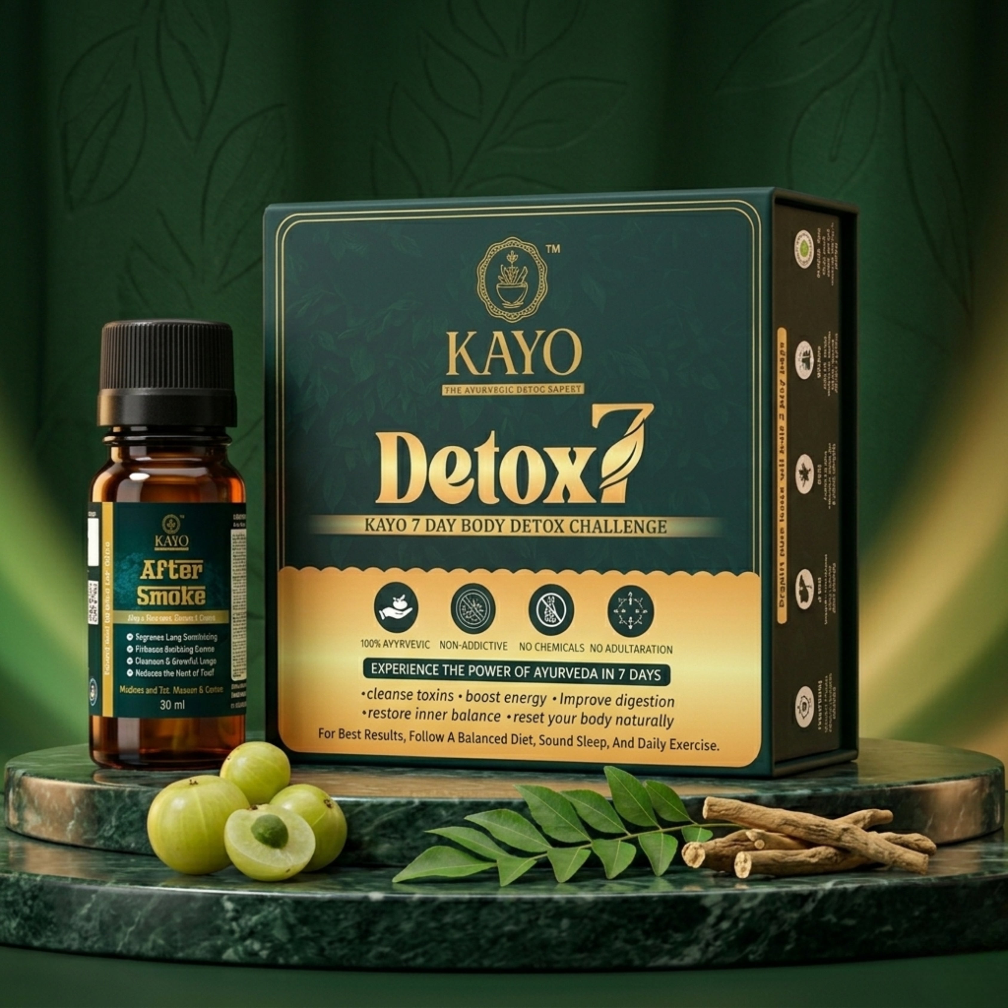 Detox 7 Kit + After Smoke